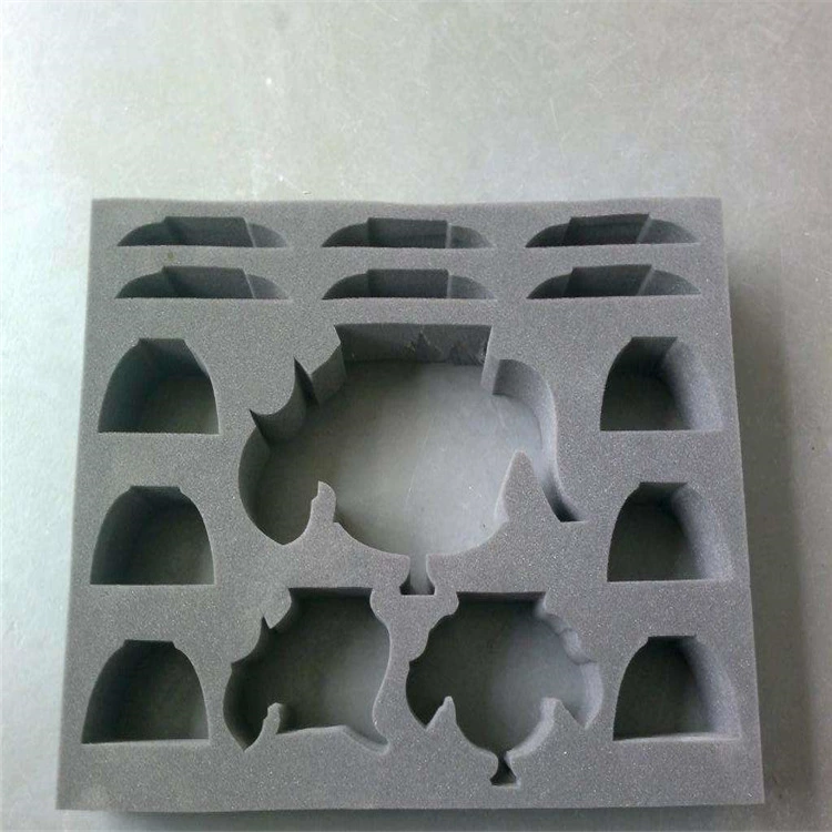 Поставка упаковочной подкладки EVA Флокирование штамповка внутренняя поддержка Антистатическая подкладка из бархата EVA для резьбы по форме