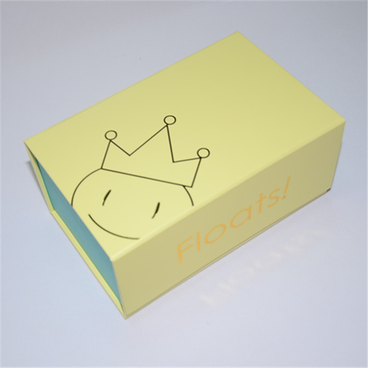 黄色方形童趣折叠盒 各类精美礼品盒 装饰玩具盒厂家定制加工