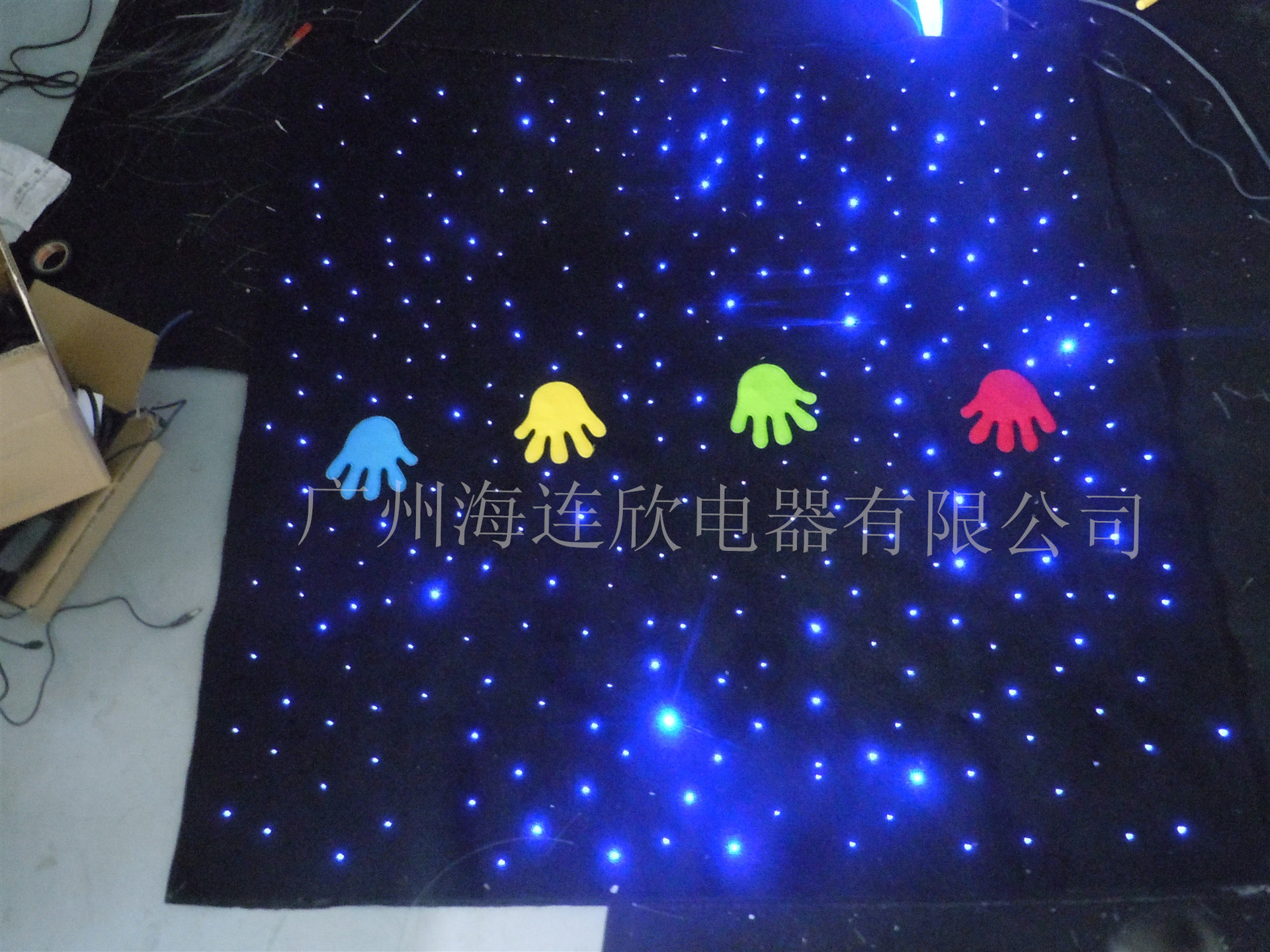 儿童感官房互动玩具发光手掌地毯光纤灯满天星-阿里巴巴