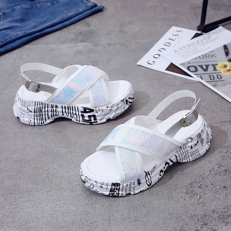 Chaussures été pour femme en Caoutchouc - Ref 3346551 Image 13