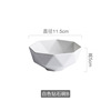 Creative fruit salad dish bowl combination masonry snack dessert bowl matte matte color glaze ceramic tableware