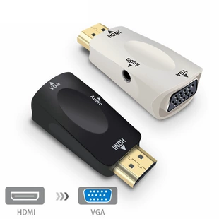 HDMI на VGA переходник с аудио 1080p HDMI на VGA с аудио передача