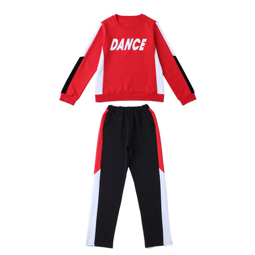 Square dance clothing new suit women's autumn and winter long-sleeved sweatshirt sports fitness middle-aged and elderly ghost dance dance clothing