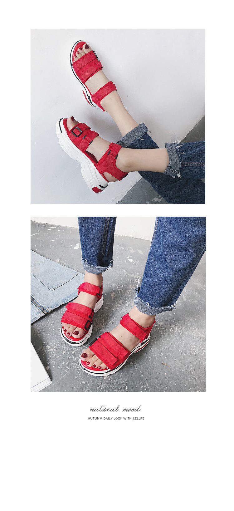 Chaussures été pour femme en Caoutchouc - Ref 3345524 Image 13