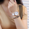 Fashionable silica gel watch strap, trend quartz watches for leisure, simple and elegant design