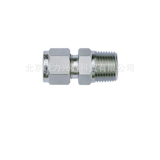 捷锐卡套接头 外螺纹管接头SS-MC-TF8-NT16 捷锐1/2"卡套转1"NPT