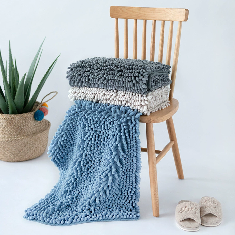 Непр slip modern doormat, multicoloured hygienic carpet, water absorbent, simple and elegant design