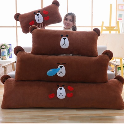 跨境卡通龙猫长条抱枕动物玩具大号睡觉可爱枕头毛绒玩具节日礼物|ms