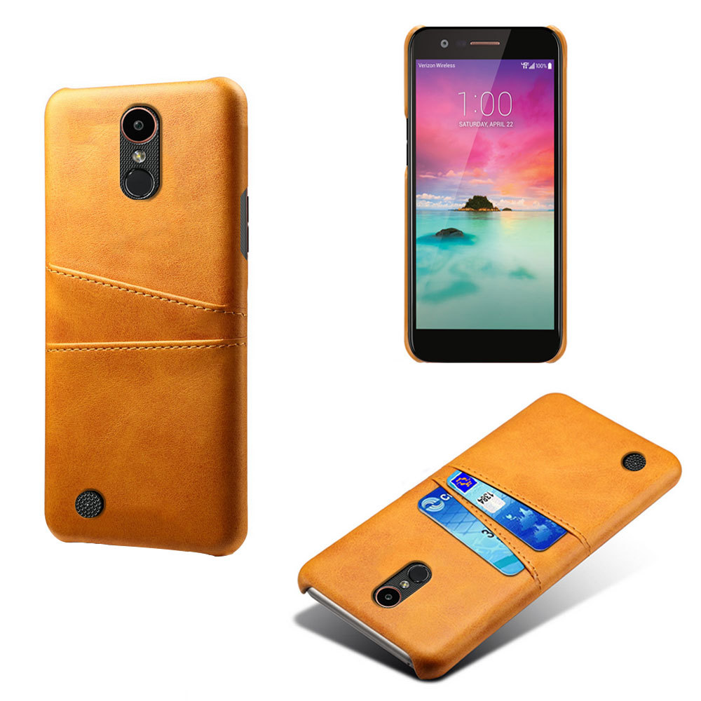 适用LG K20手机壳皮质壳LG K20保护套皮质插卡手机保护皮套