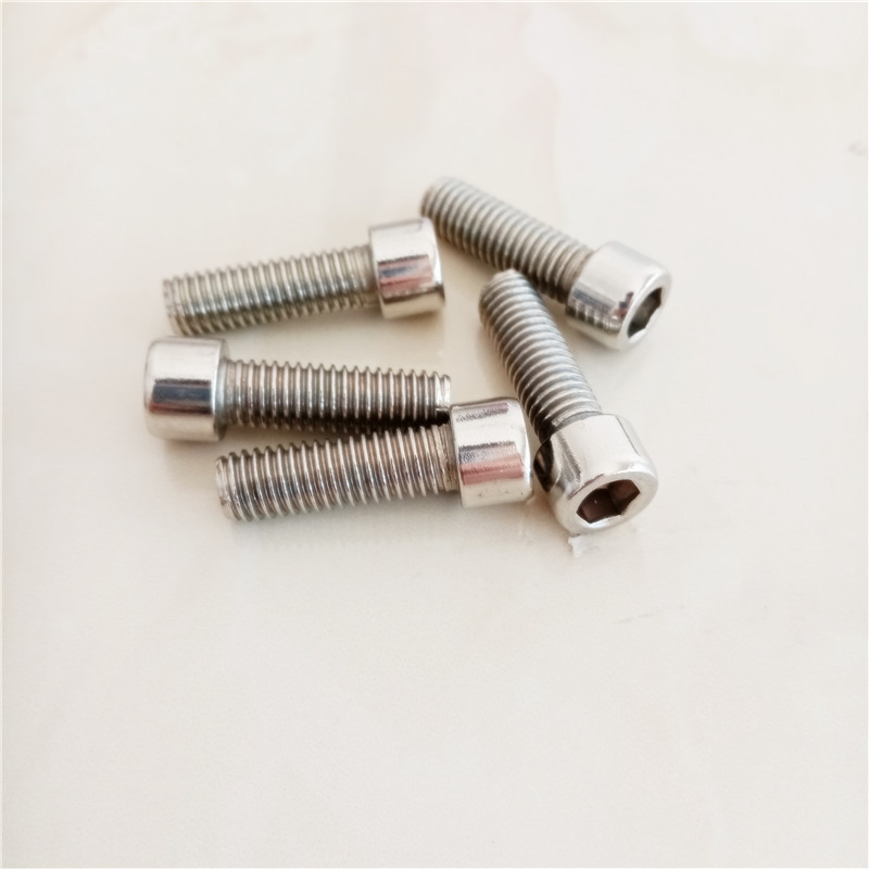 厂家直销 201不锈钢圆柱头内六角螺栓M6M8M10M12 GB70六角头螺丝|ms