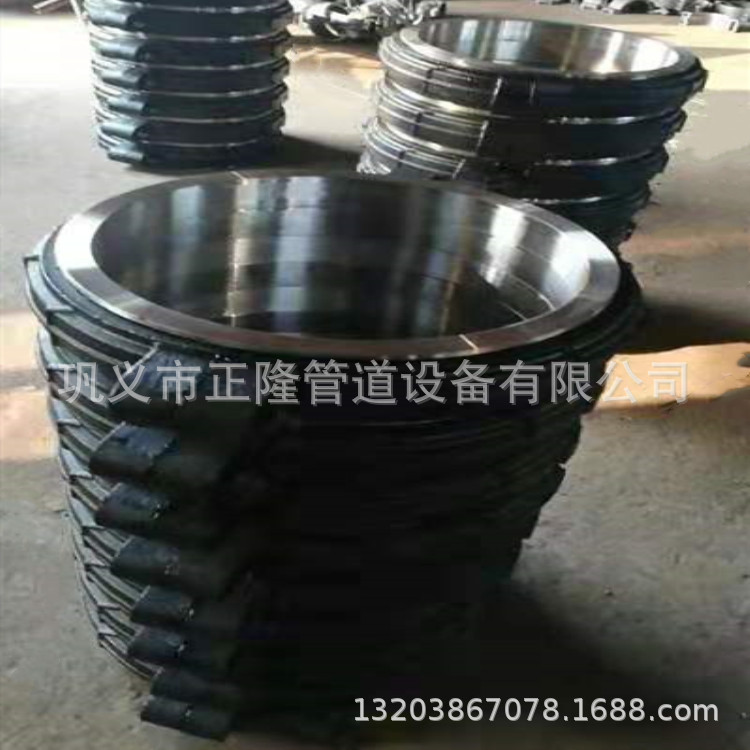 现货出售 L型煤粉管道挠性卡箍接头 碳钢不锈钢柔性卡箍接头优惠