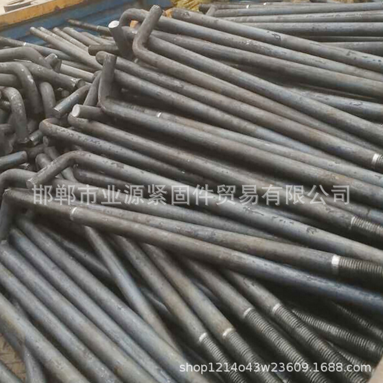 建筑配材M39*1200专用地脚螺栓7字L型地角碳钢现货大量批发