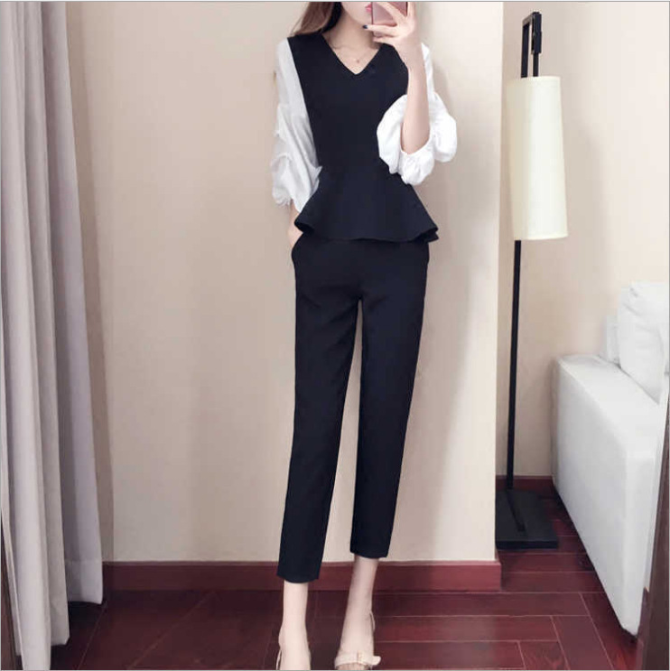 Costume femme en Mélange de coton - Ref 3335045 Image 4