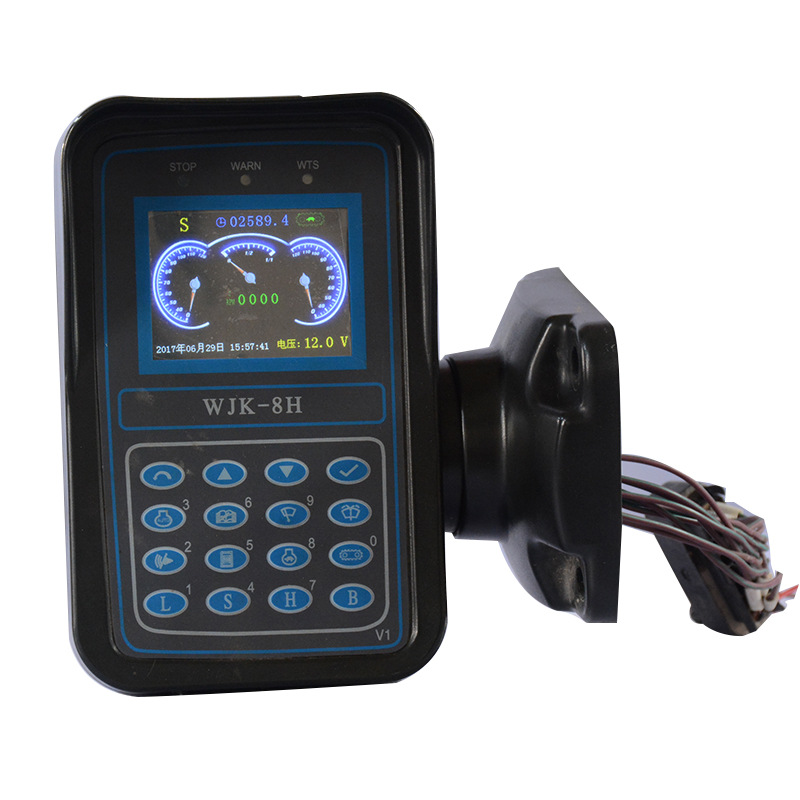 12V\24V工程机械仪表面膜 宝鼎挖掘机WJK-8H吊管机电子监控器