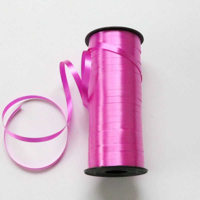 Suministros de boda al por mayor globo largo lazo de cinta globo cuerda globo Lazo de cinta 0,5 cm ancho 100 yardas