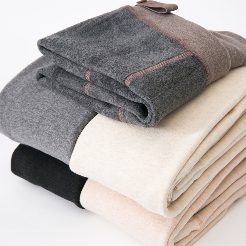 吉靴2088孕妇一体裤棉秋冬加绒加厚款仿羊胎绒袜连裤袜子450克|ms