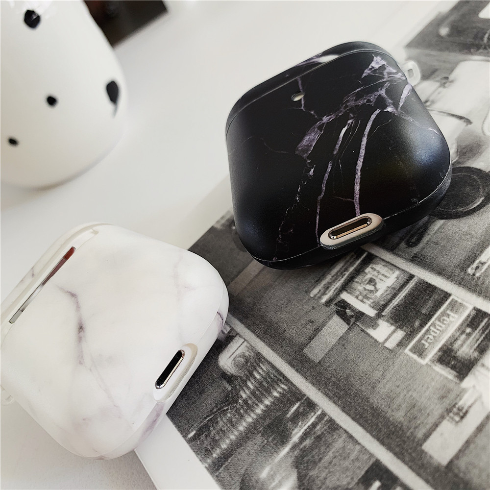 Simple Marble Protection Soft Shell For Airpods Pro3 display picture 8