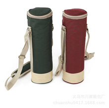 跨境专供牛津布冰包 单支红酒保温包防水铝膜葡萄酒保温袋定制