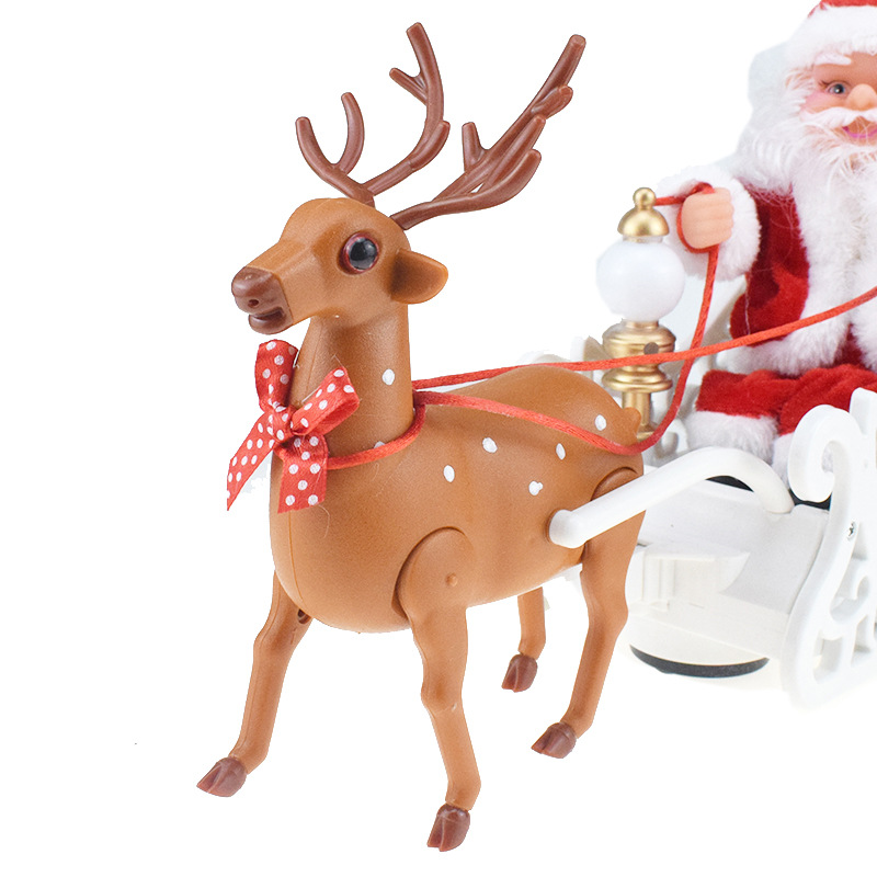 Santa Claus and Reindeer
