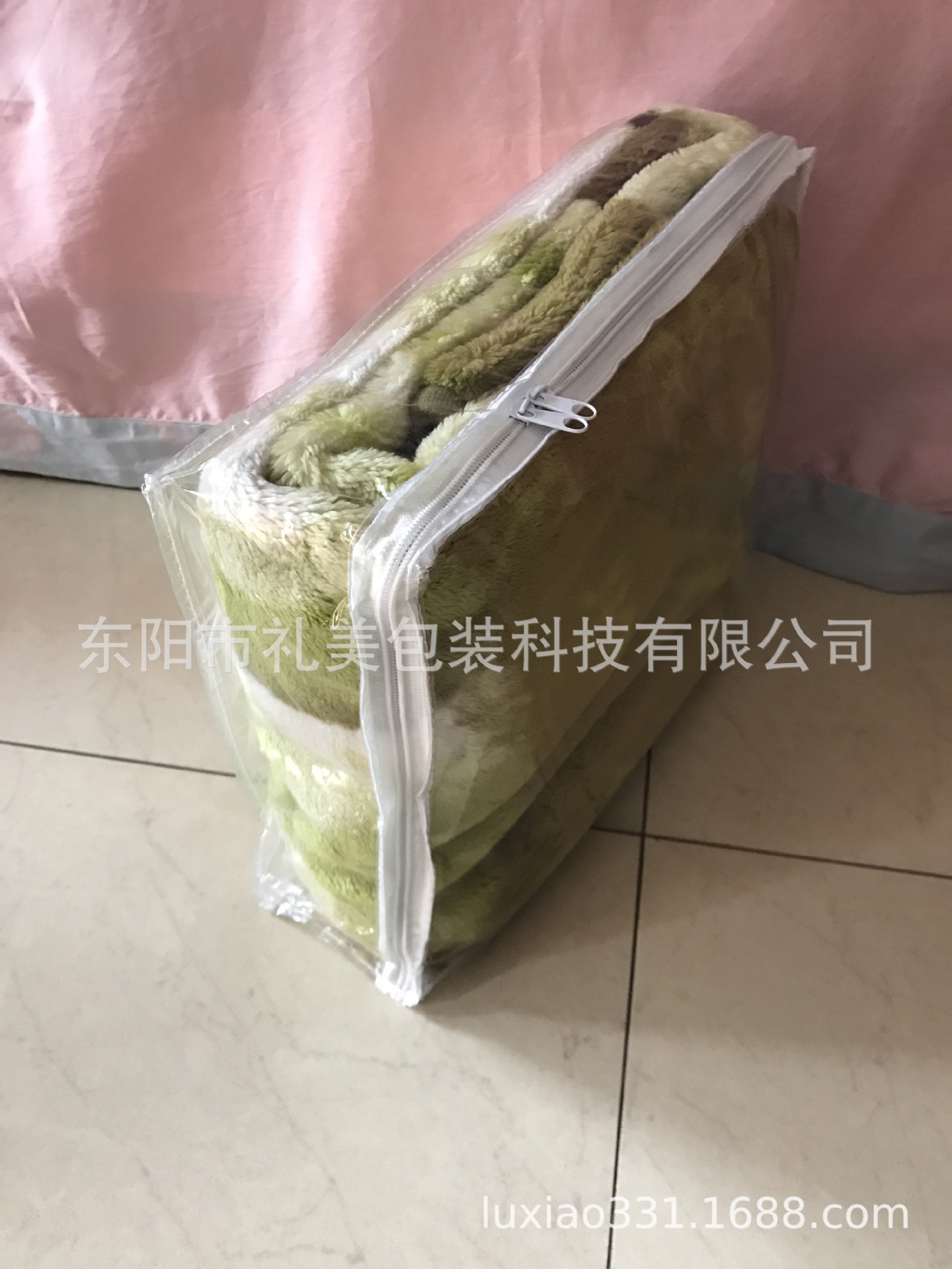 20年专业厂家多款床上用品PVC包装袋无纺布袋可按要求定制