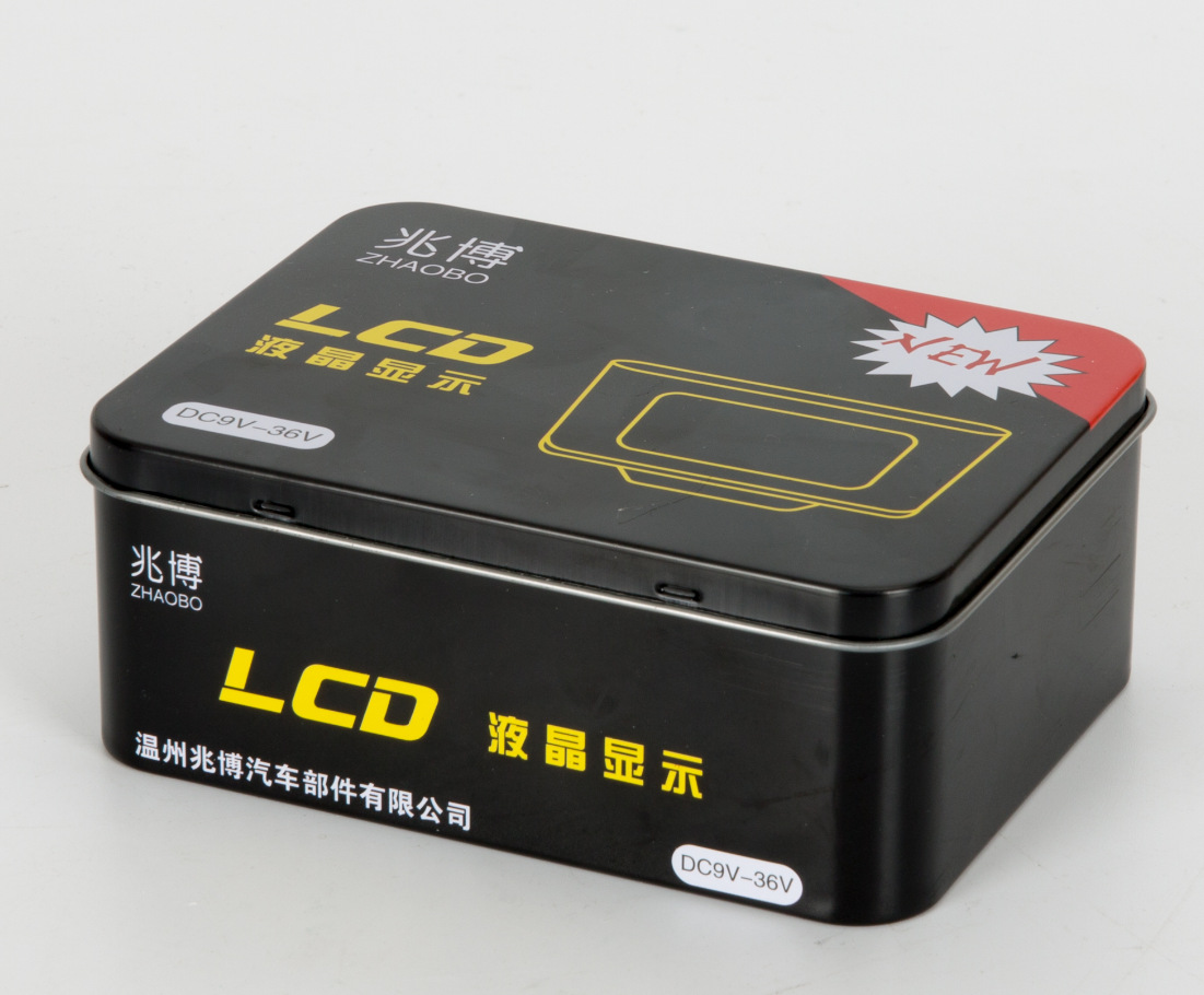 Lcd Display Engine Speed and Voltage Two-In-One Combination Meter for Cars, Trucks, and Engineering Vehicles, Instrument Modification Digital Display