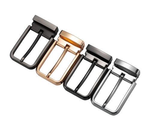 Minimalist Fashion Men's Needle Clasp Belt Buckle Headband Waist Belt Buckle Pants Headband Alloy Belt Accessory 3.5cm
