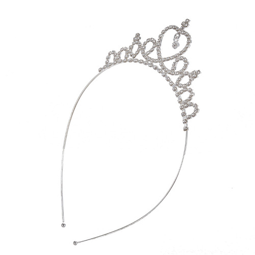 Hair clip hairpin for women girls hair accessories alloy inlaid Crystal Crown children diamond Festival Performance crown