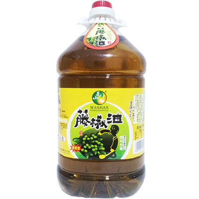 四川洪雅瓦山餐饮大桶装青花椒油藤椒油5L升包邮