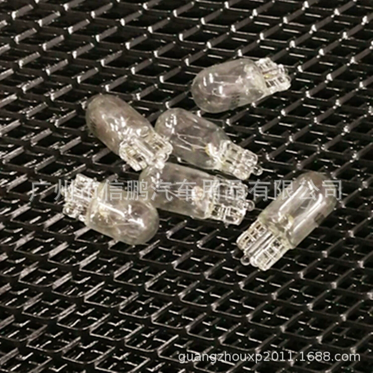 12 В W5W автомобильный индикатор ширины T10 прозрачная лампочка T10 оригинальная автомобильная галогенная лампа может быть изготовлена по индивидуальному заказу 24 В