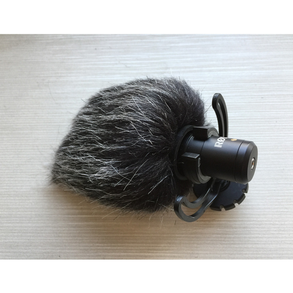 Suitable for RODE MINI NT6 NT5 NT55 windproof sweater cover digital camera microphone fur cover