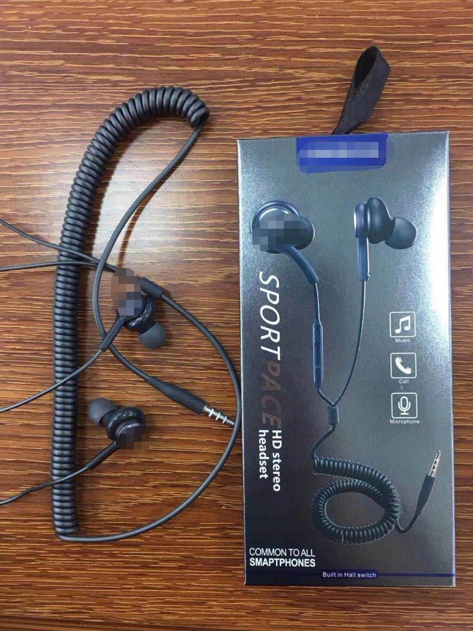 Adecuado para Samsung AKG/s8plus/S9/note9 alargó primavera auricular cable silicona caso tapones para los oídos en la oreja
