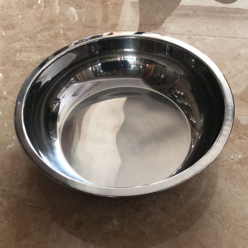 美沃不锈钢304火锅盆加深汤锅304不锈钢加厚火锅锅家用锅具平底盆|ms