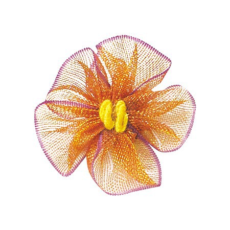 Yao Ming cinta flor hecha a mano accesorios de vestir tocado accesorios zapato flor ropa interior accesorios pequeña flor