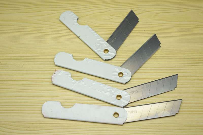 先锋2058削铅笔刀眉笔刀随身折叠迷你小刀裁纸刀小学生削笔器小刀