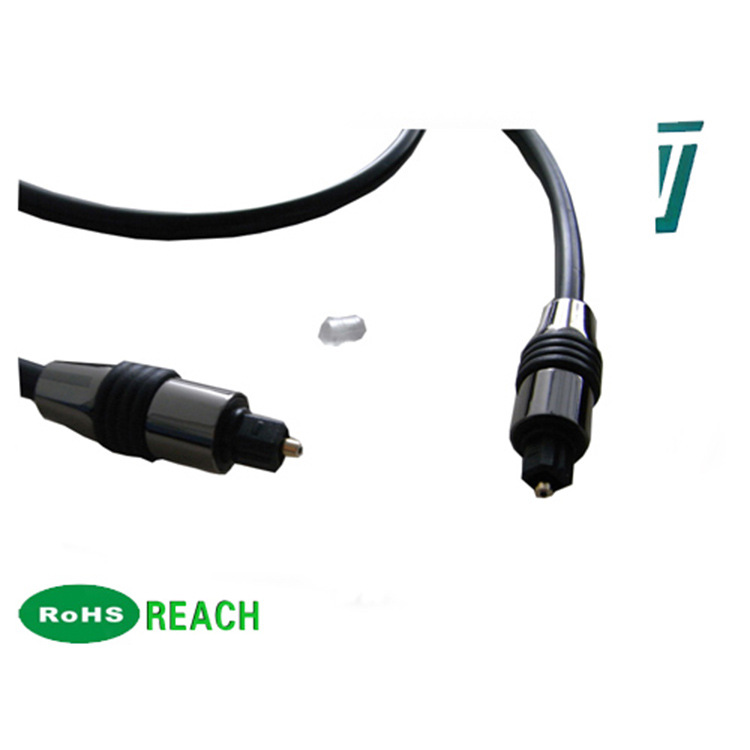 TJ1036 质量超好 1米 5mm  高清数字音视频toslink光纤线厂家直供