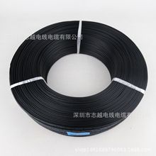 UL2468-22AWG#-2P并黑印白节线 双并线  平行线  裸铜线