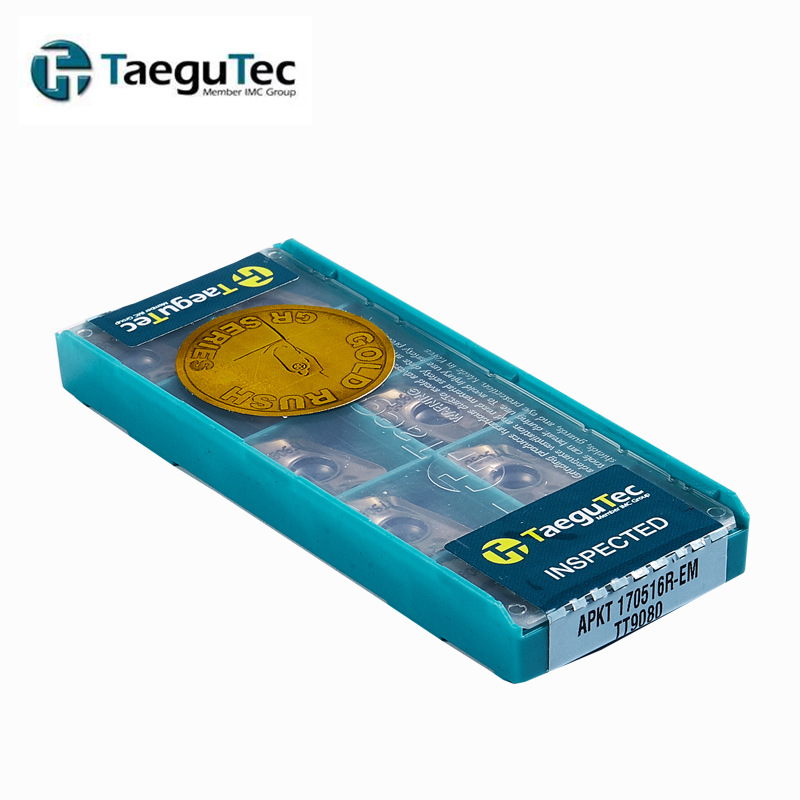 韩国特固克 Taegutec数控刀片 APKT 170516 R-EM TT9080 铣削现货