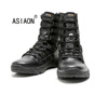 new pattern asiaon High-top boots 2019 Ultralight green Cow leather shoes Foreign military The special arms Desert Boots