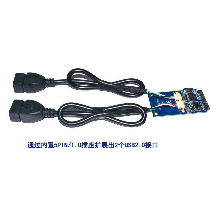 Ноутбук мини PCI-E в USB преобразовательная карта, материнская плата MINI PCIe в USB2.0 интерфейс расширительная карта
