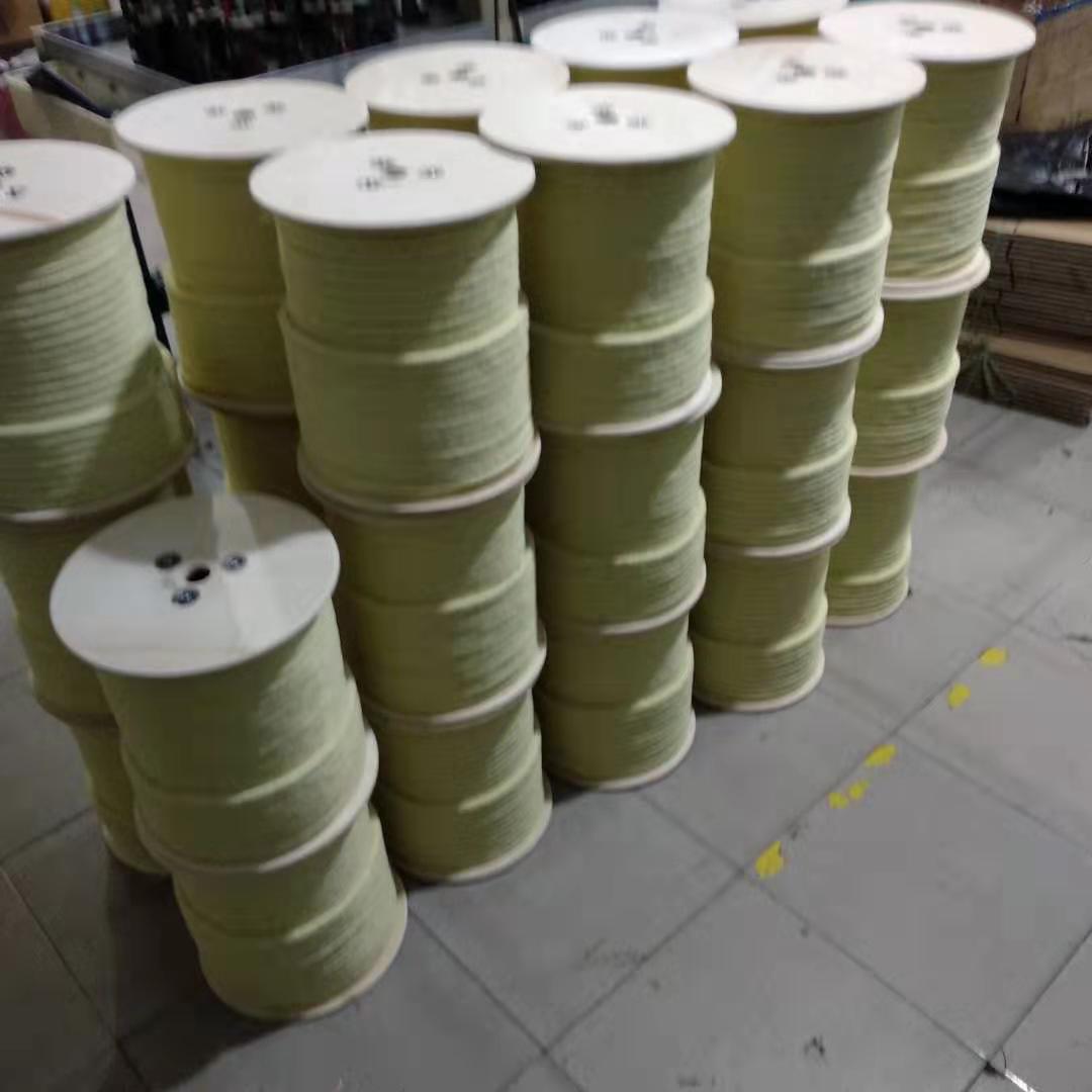 生产批发高楼应急逃生安全绳  芳纶防火耐高温编织绳