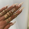 Ring, set, European style, suitable for import, wish, wholesale