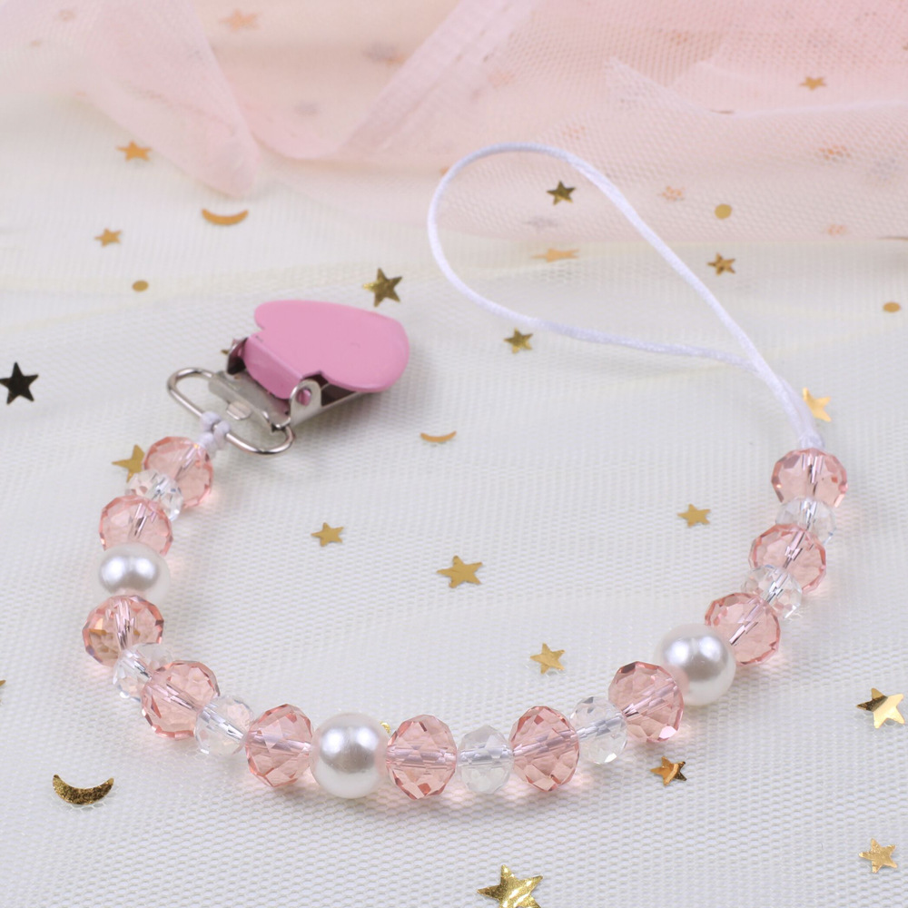 Amazon foreign trade explosions pacifier clip pacifier chain anti-drop chain INS baby products anti-drop chain mother and baby