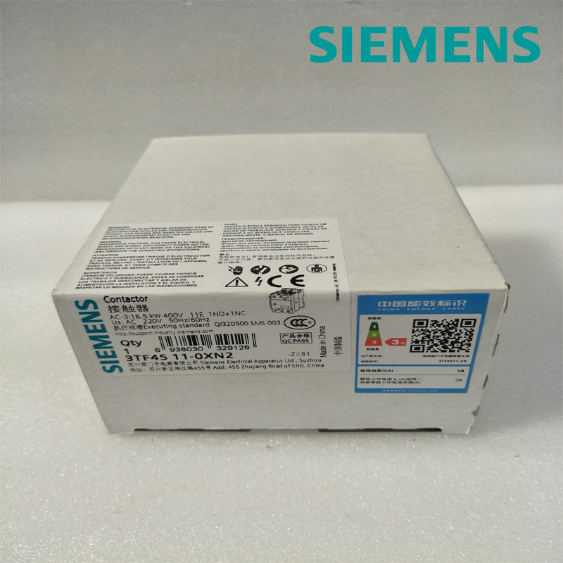 全新原装SIEMENS/西门子 3TF45110XN2  3TF4511-0XN2接触器