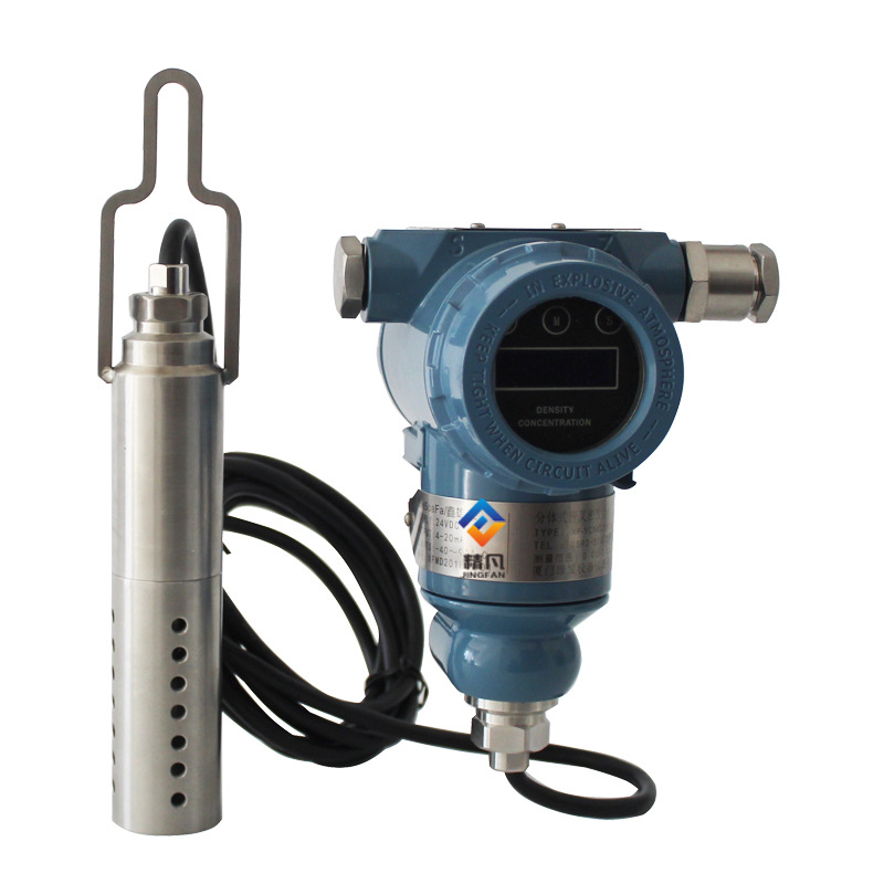 分体式在线密度计JF-YCMDT20测量酒精石油氨水硫酸浓度葡萄汁比重