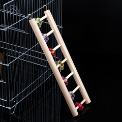 Parrot/Avian Accessories Parrot Toys Squirrel Wood Stairs Hamster Wood Ladder Stands Bird Supplies Bird Climbing Ladders