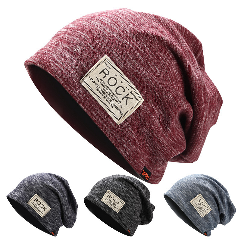 New autumn and winter hats, men's double...