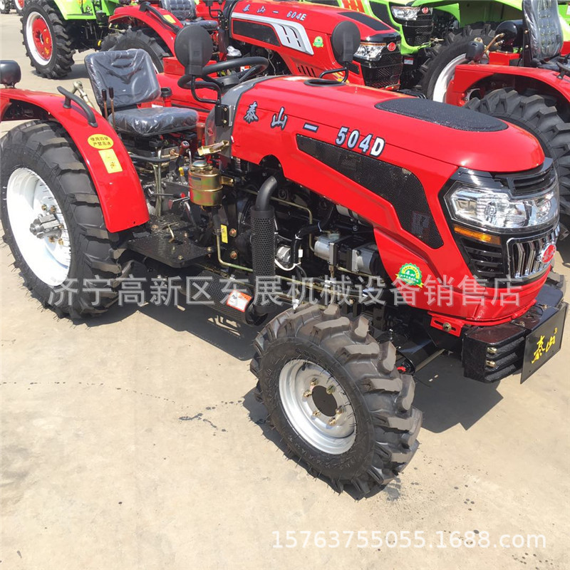 农用小型单缸四轮拖拉机 节能省油低矮型拖拉机 大棚王四驱拖拉机