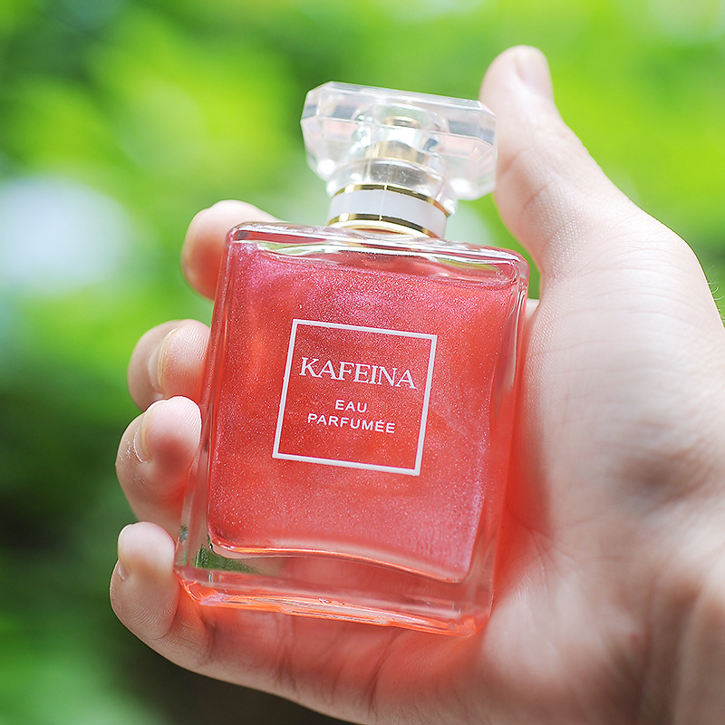 鎏金闪粉流沙香水男女士50m金色女郎甜心小姐网红抖音|ru