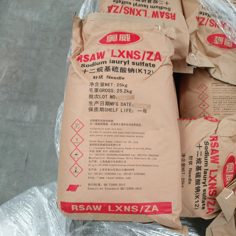 k12 针状 奥威针状 发泡剂 十二烷基硫酸钠 国标含量
