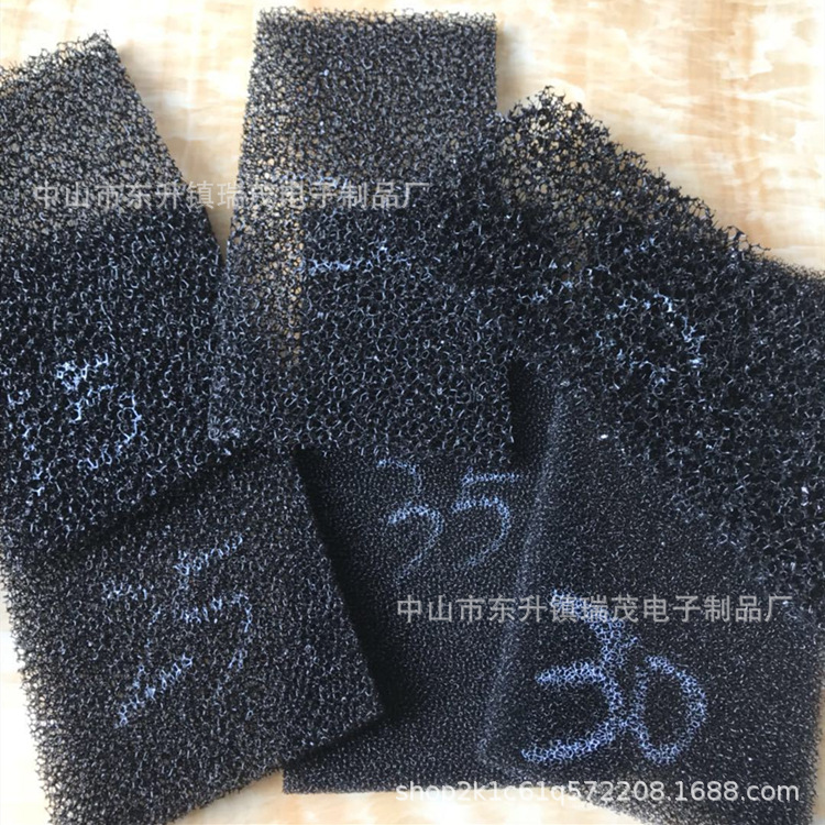 厂家供应 活性炭过滤棉 水族生化海绵 鱼缸过滤材料 防尘海绵